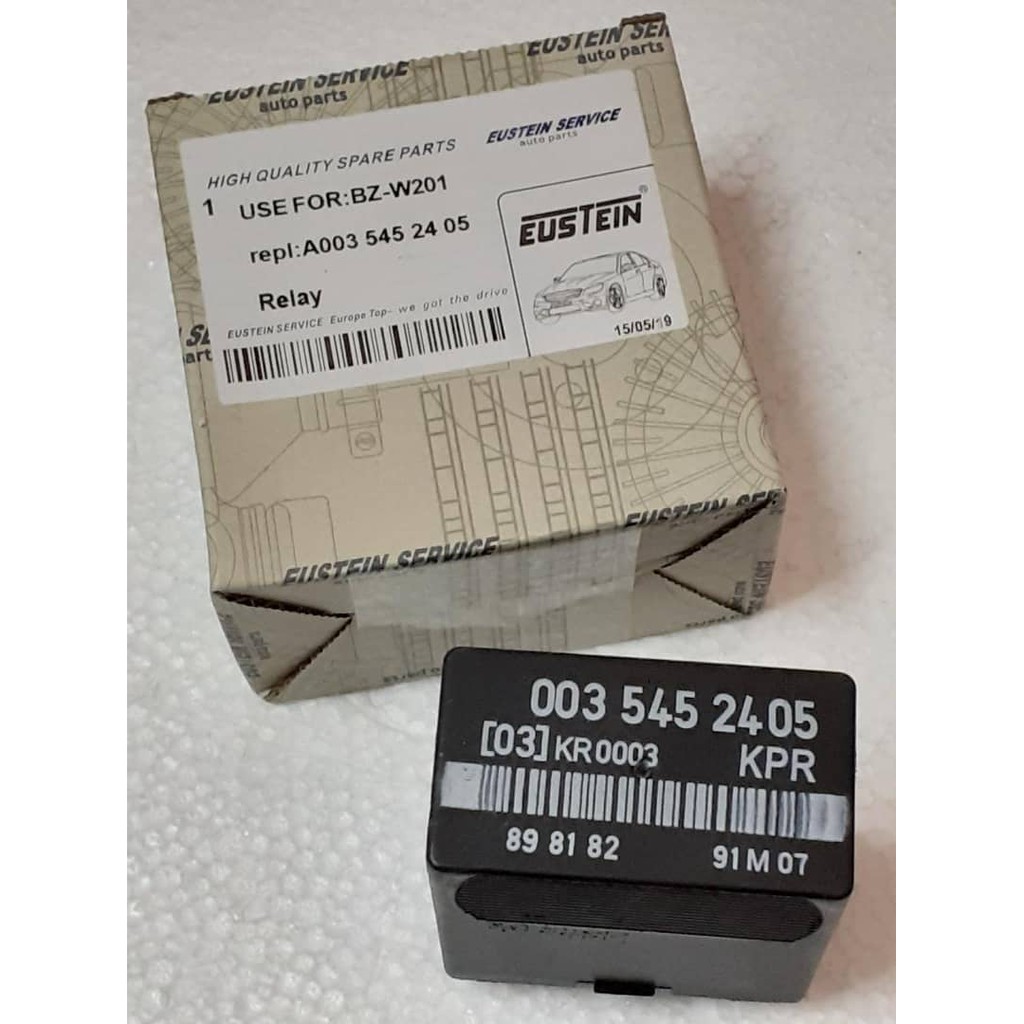 Genuine Mercedes Fuel Pump Relay – R107 / W463 – Part #0035452405, 0025455205 (New OE Quality)