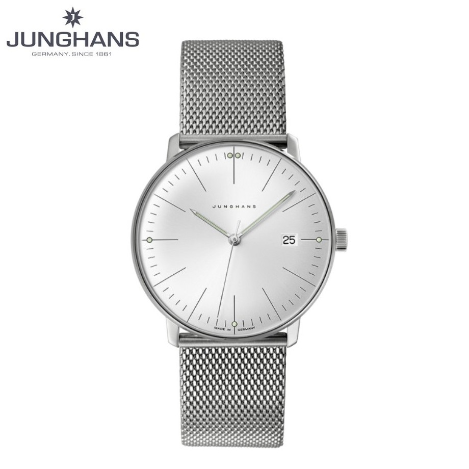 Junghans Max Bill Quartz Silver Dial Men s Watch 041 4463.44