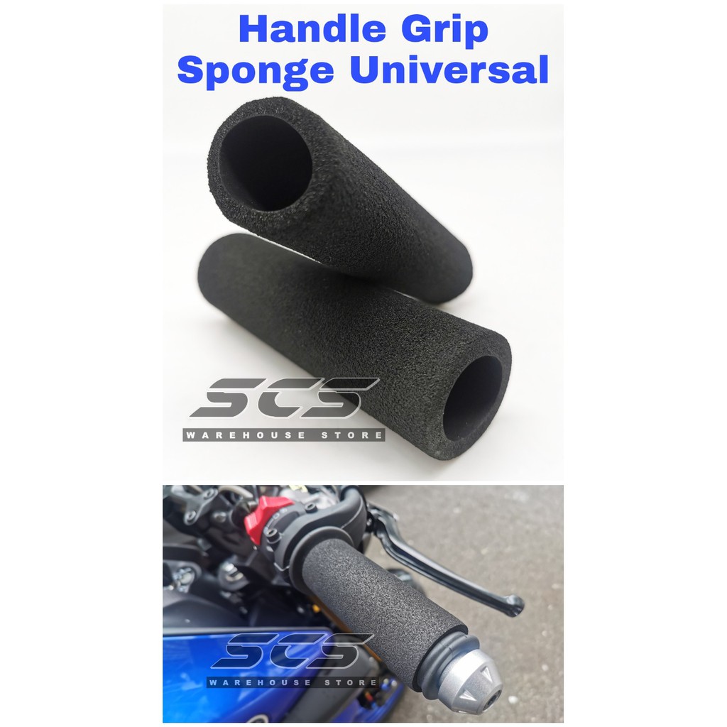 Sponge Handle Grip Universal Flexible Any Motor Motorcycle Bike Bicycle