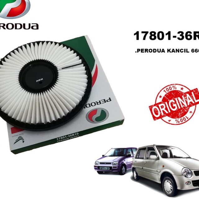 ORIGINAL PERODUA AIR FILTER KANCIL 660/850 Shopee Malaysia