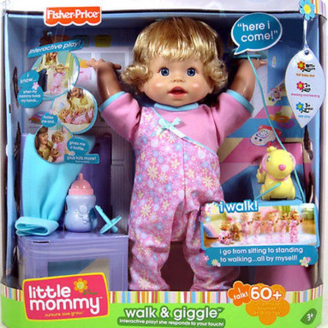 Little mommy walk 2024 and giggle doll