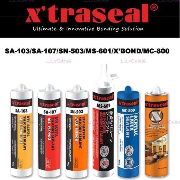 X'traseal Silicone Sealant Clear Silicone SA-107/SN-503