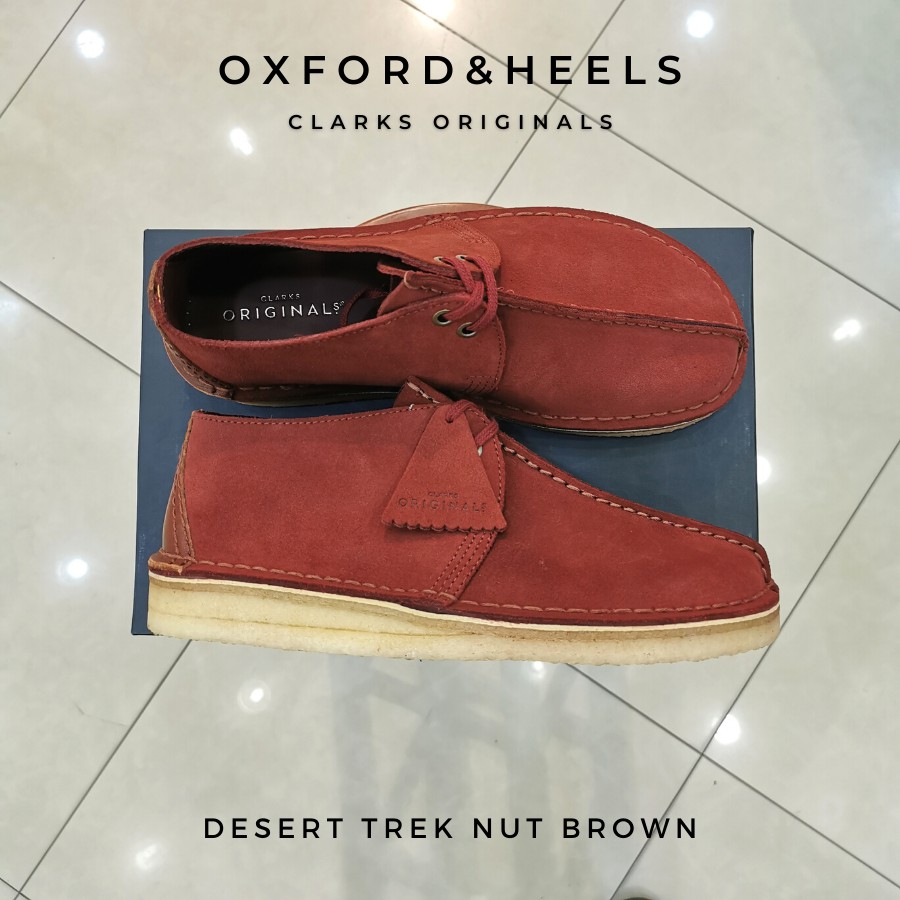 guiden Lima flåde Originals Desert Trek Nut Brown Suede Men Casual Classic Shoe Kasut Lelaki  Baldu (ORIGINAL) | Shopee Malaysia