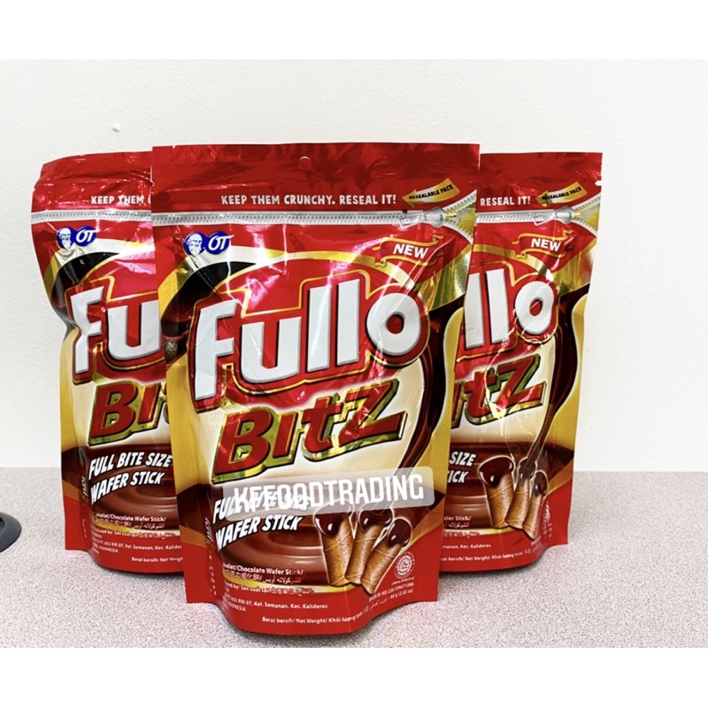 Fullo Bitz chocolate wafer stick 80G | Shopee Malaysia