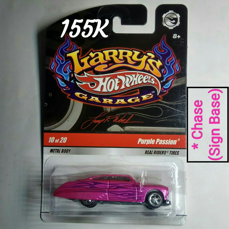 Hot Wheels Larrys Garage Chase Sign Base Purple Passion | Shopee Malaysia