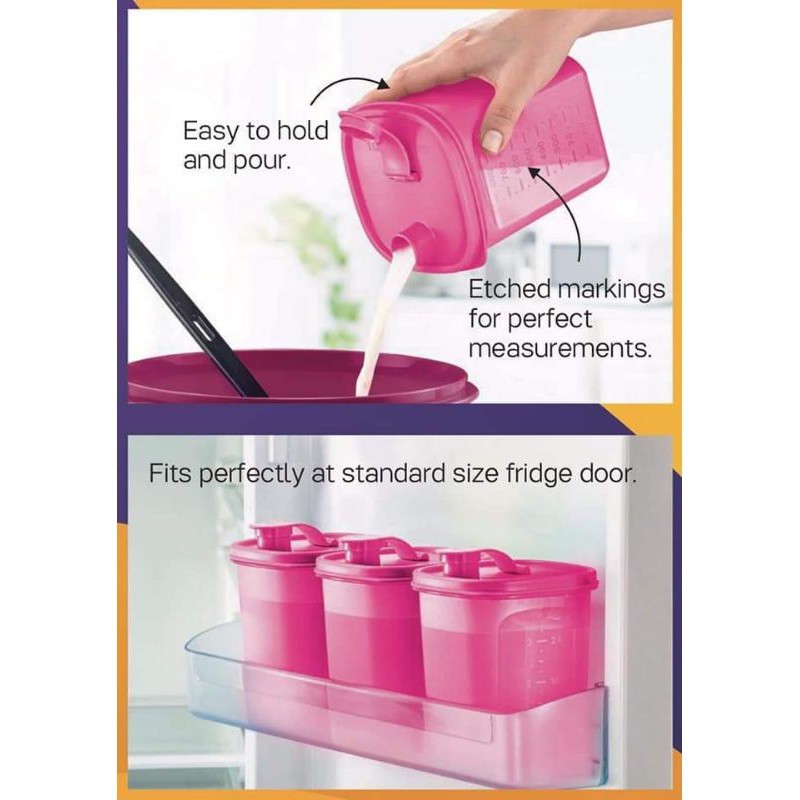 Tupperware Chill Fresh Pourer 1L/Mini Pour 350ml(1pc) | Shopee Malaysia