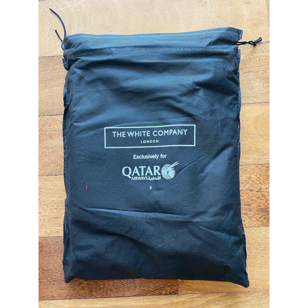 Qatar Airways Business Class Pajamas The White Company Shopee Malaysia