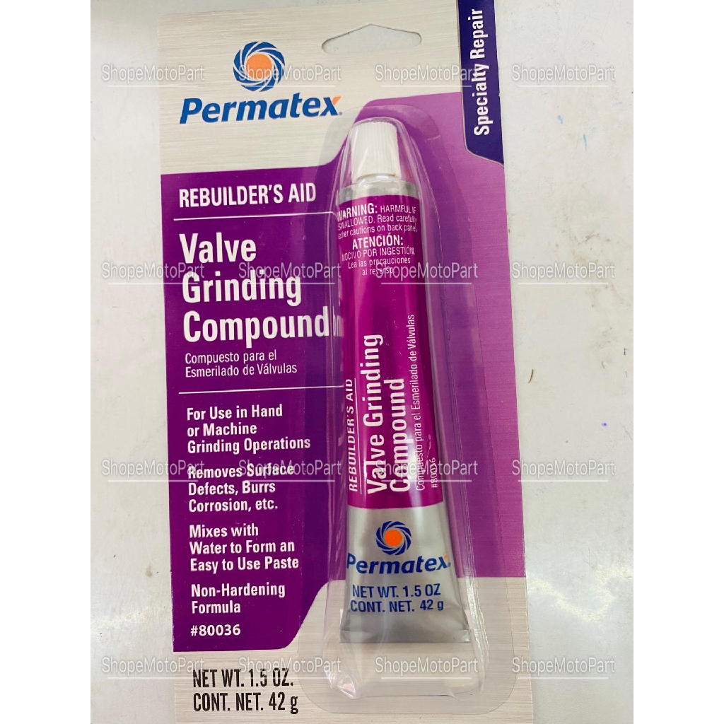 PERMATEX VALVE GRINDING COMPOUND, 1.5 OZ