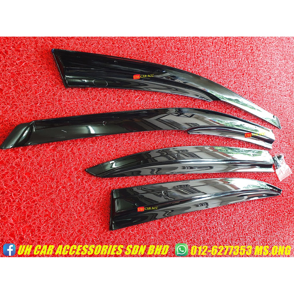 Honda City 2008-2013 Mugen Injection Side Door Sun Visor Window Visor ...