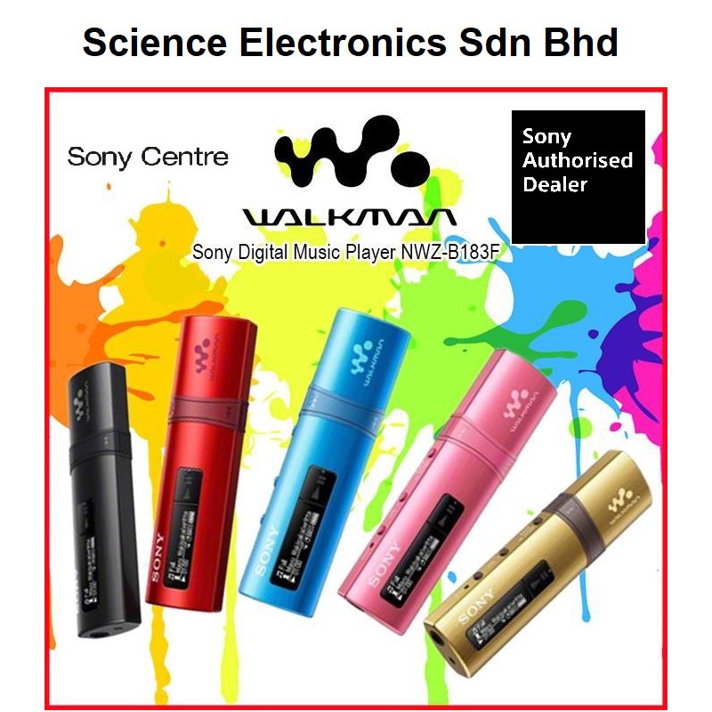 Sony Walkman MP3 Player NWZ-B183F | Shopee Malaysia
