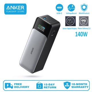 Anker Power Bank, 24,000mAh 3-Port Portable Charger with 140W Output, Smart  Digital Display, Compatible with iPhone 15/15 Plus/15 Pro/15 Pro Max