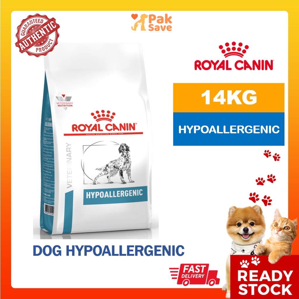 Royal canin store hypoallergenic dog 14kg