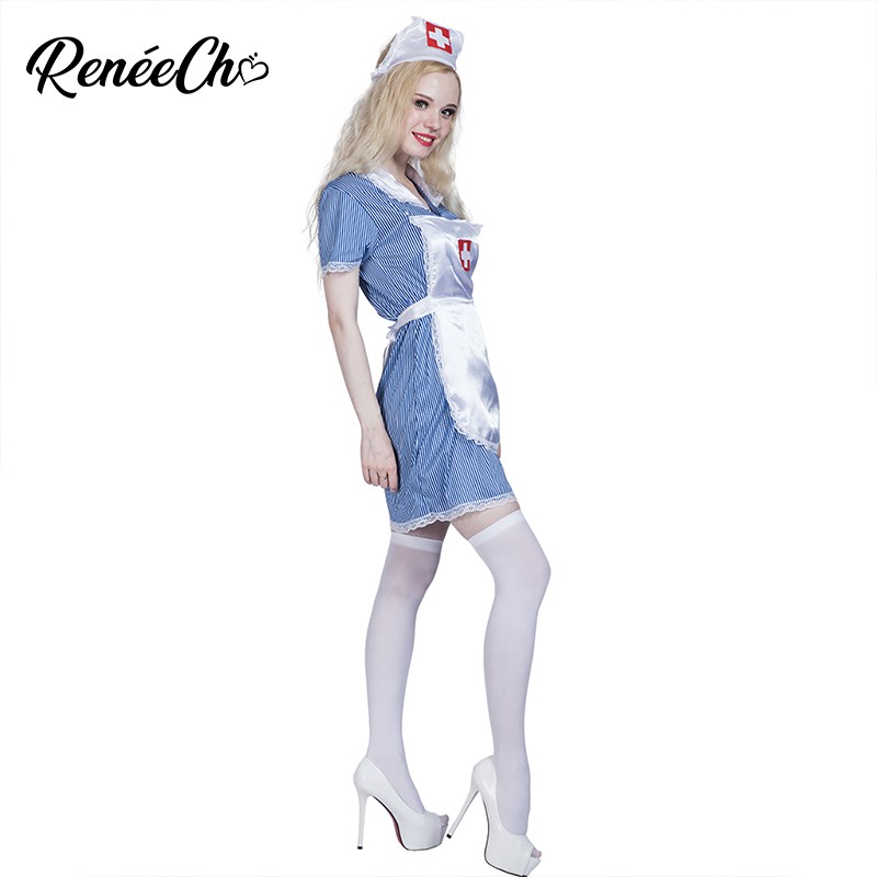 Crazy Party Sexy Professional Girls One Piece Dress Nurse Costume Cheerleading Uniform Shy Bar 