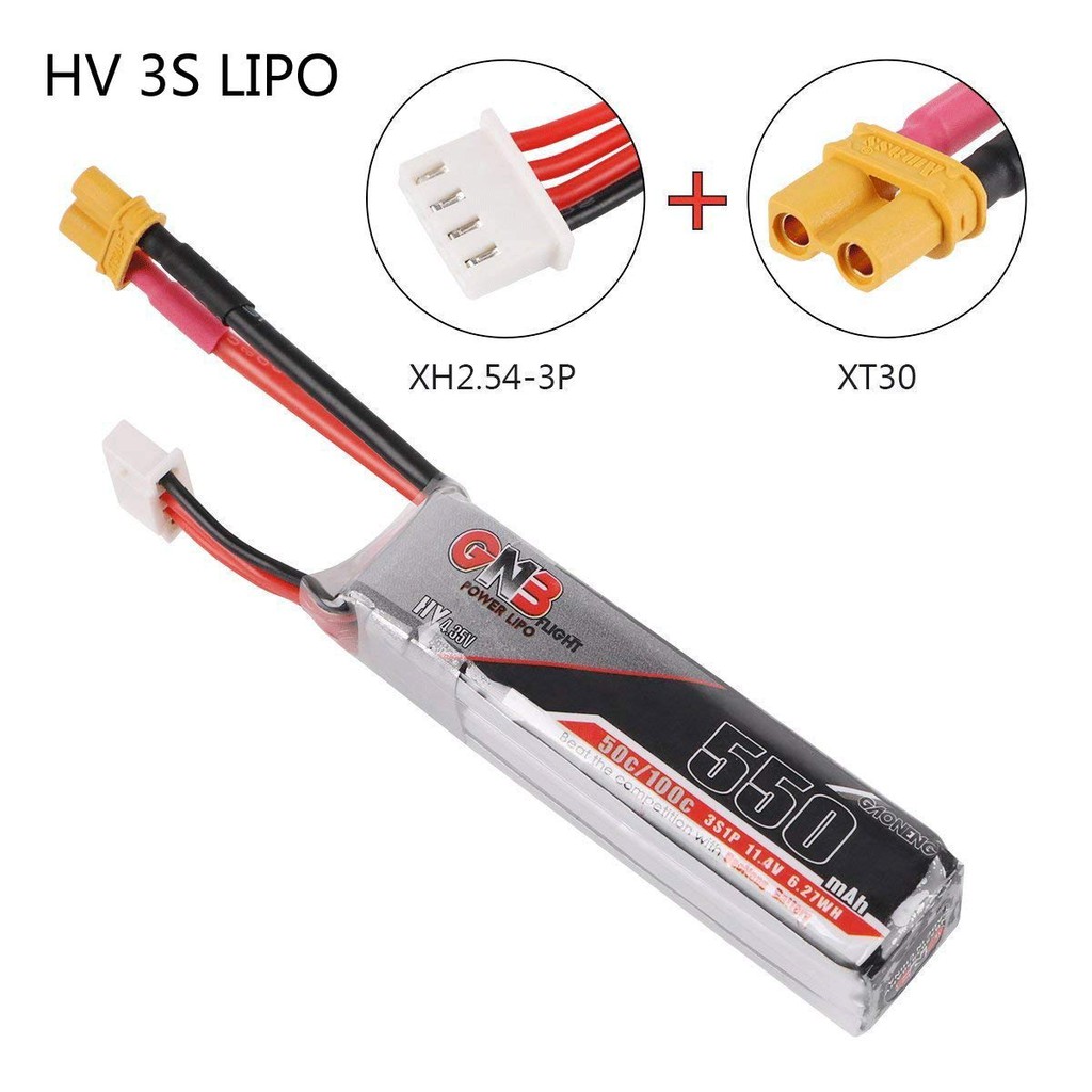 Silicone Wire Betafpv 350mah 2s 300mAh 2S 45C Lipo Battery (2PCS