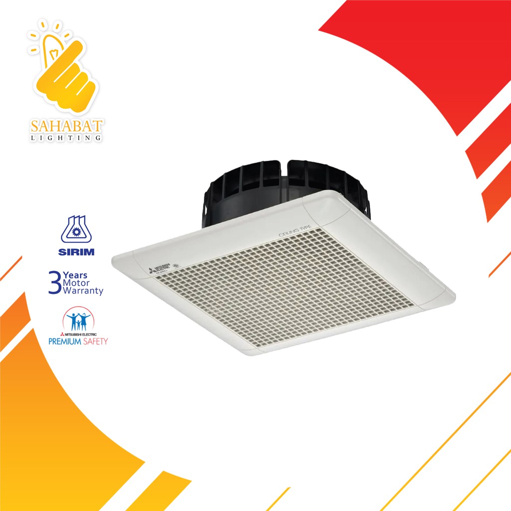 MITSUBISHI CEILING VENTILATION EXHAUST FAN Shopee Malaysia