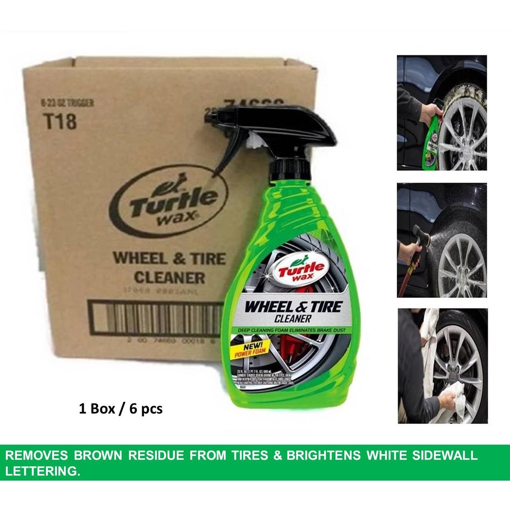 Turtle Wax All Wheel & Tire Power Cleaner T18 (1 Box / 6 unit