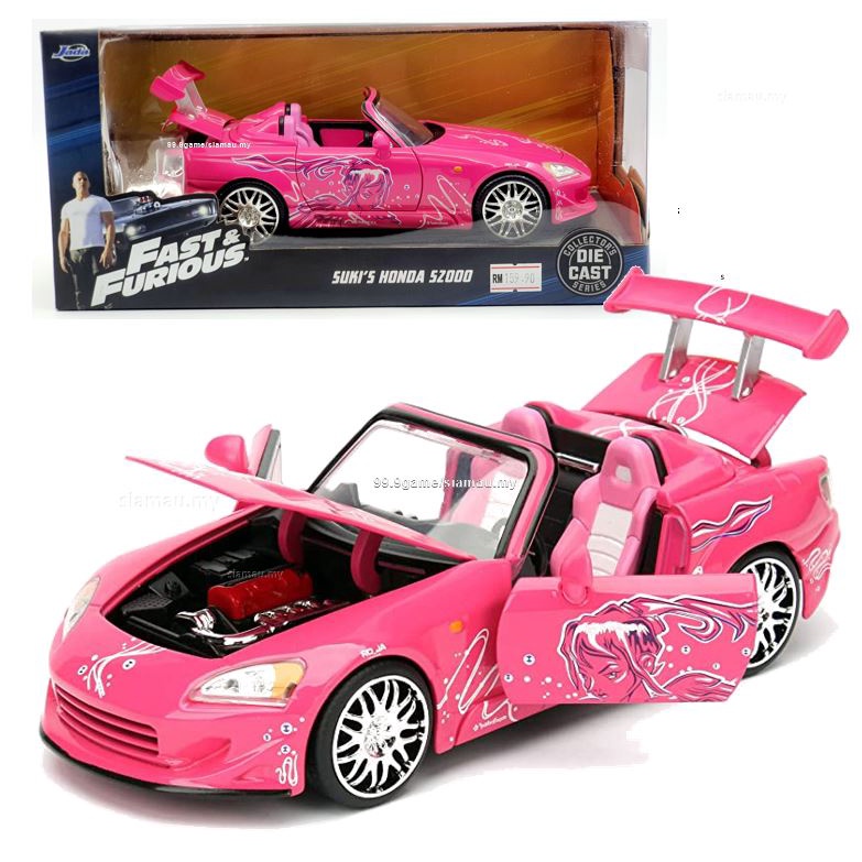 Jada 1:24 Fast and Furious 2 Honda S2000 Suki (Devon Aoki) Official ...