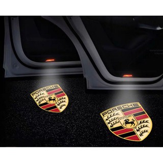 2Pcs Car Door Welcome Light LED Laser Logo Projector Courtesy Lamp
