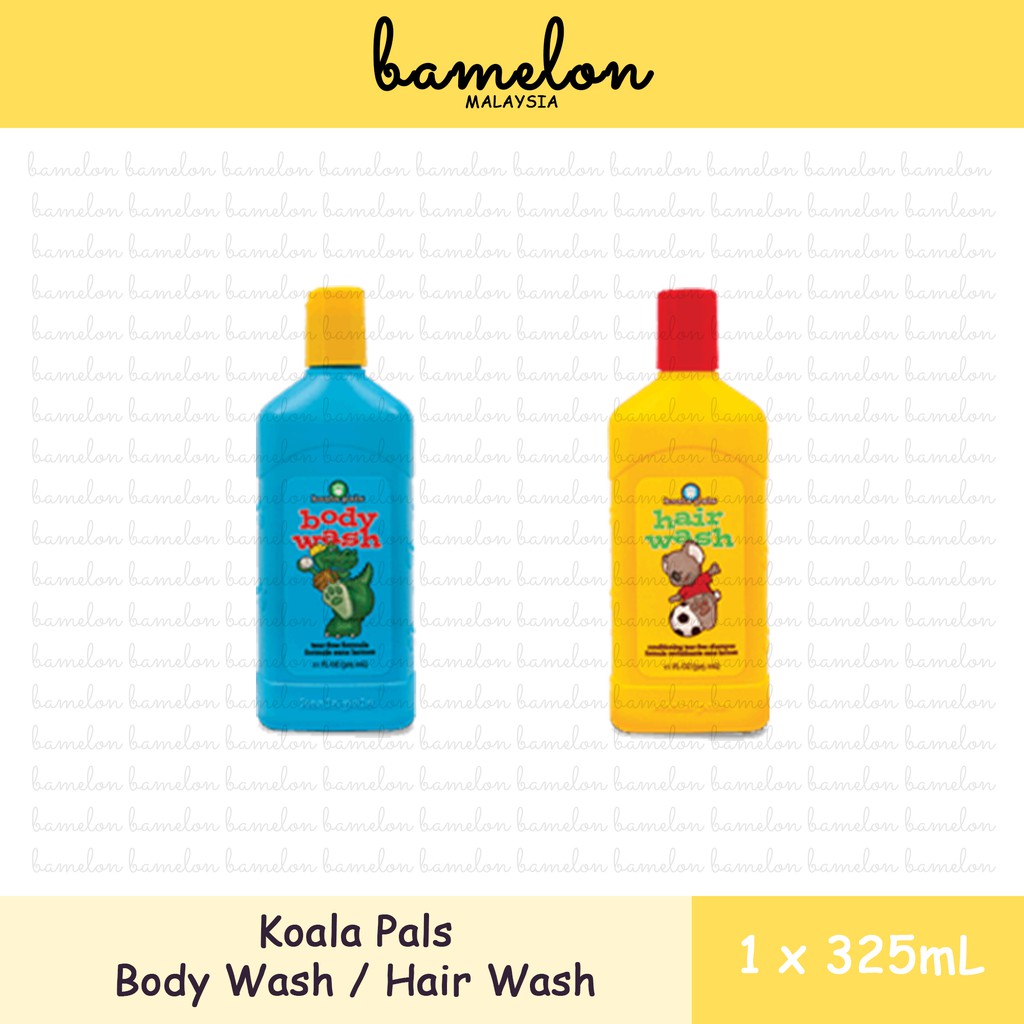 Koala Pals Body Wash Hair Wash Tear Free (1x325mL) Shopee Malaysia