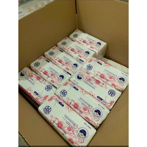 Box Of 40 Packs Of 3Layer AirDrawing Tissue Paper, 300 Super Tough