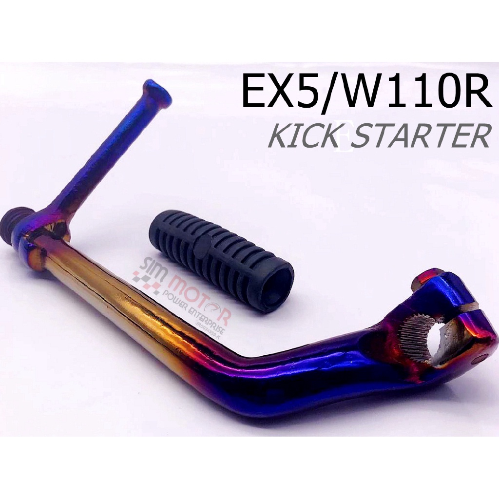 EX5 DREAM EX5 HIGH POWER DASH W110 TITANIUM ANCHOR STARTER KICK KAKI ENGKOL SIDE STAND HONDA