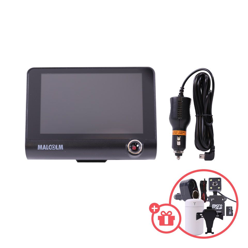 Dashcam Dash Cam Car 3Way Car Camera MALCOLM M8 Car Recorder Car DVR Car CAM System Car Vacuum