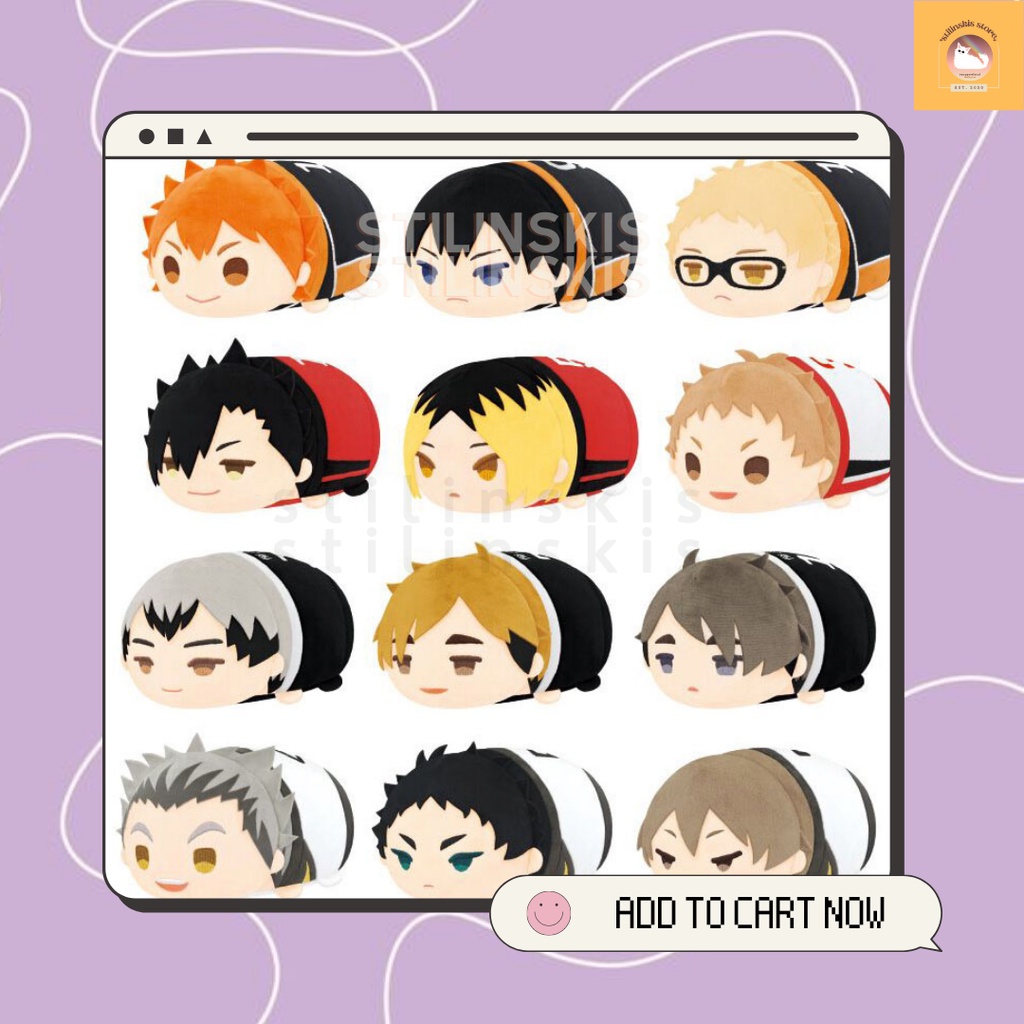 Haikyuu To the Top - Mochi mochi Mascot Vol. 2 Single Blind Box