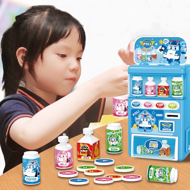 Poly Polly vending machine genuine play house children's toys Shopee
