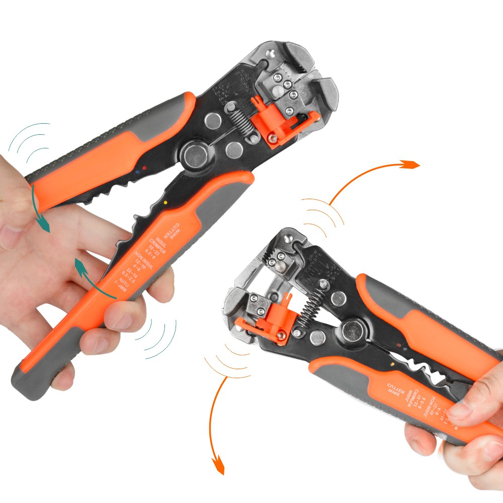 IWISS HSD2 Wire Stripping Tools Cable Cutter Multifunction Crimper