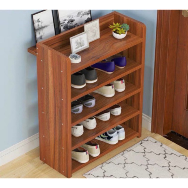 Simple shoe rack wooden hotsell