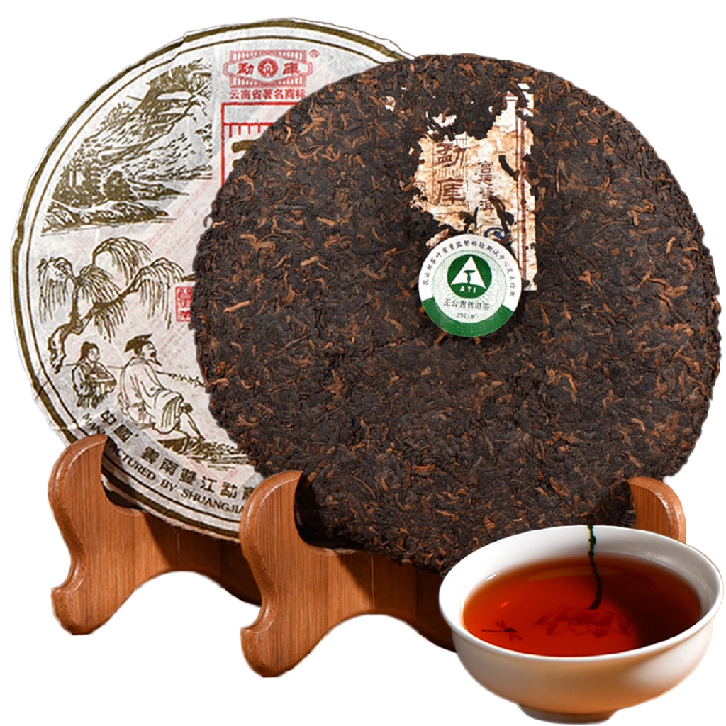 400g Gong Ting Royal Aged Puer Tea Good Quality Teh Pu'er Masak Ripe ...