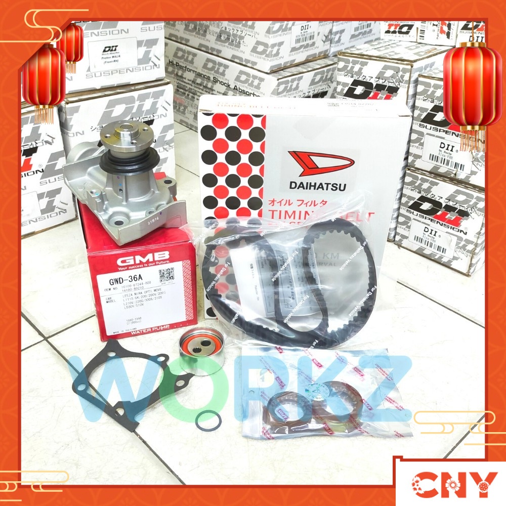PERODUA KANCIL 660 TIMING BELT KIT SET 100,000KM *VITON OIL SEAL* GMB