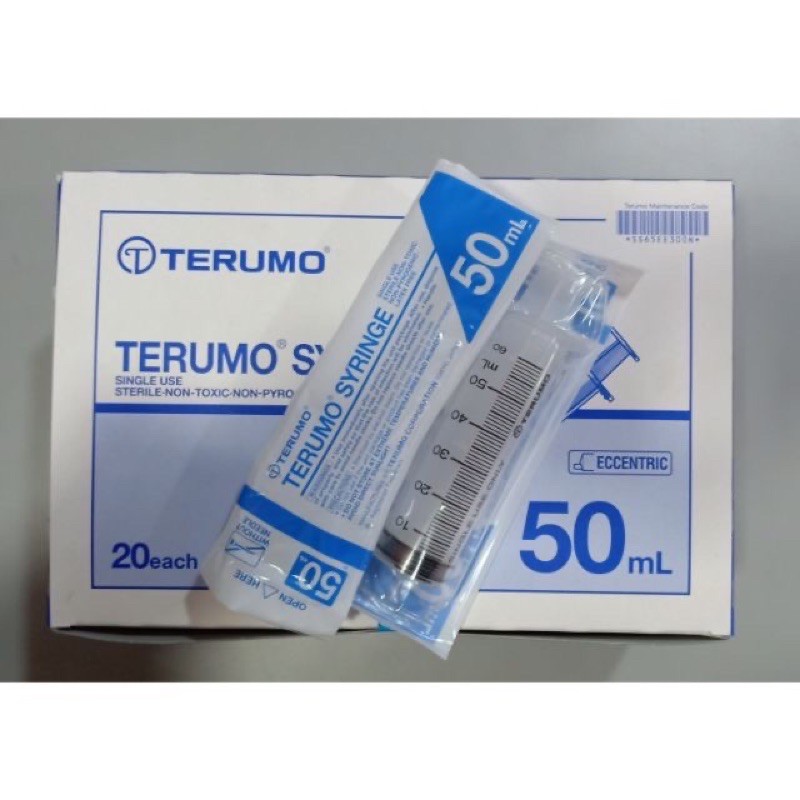 Terumo Syringe, 60mL, Luer Lock, 25/BX