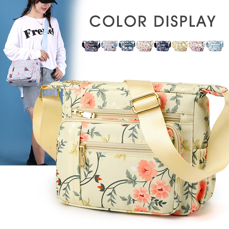 Ladies Nylon Canvas Bag New Style Trendy Casual Shoulder Large Capacity