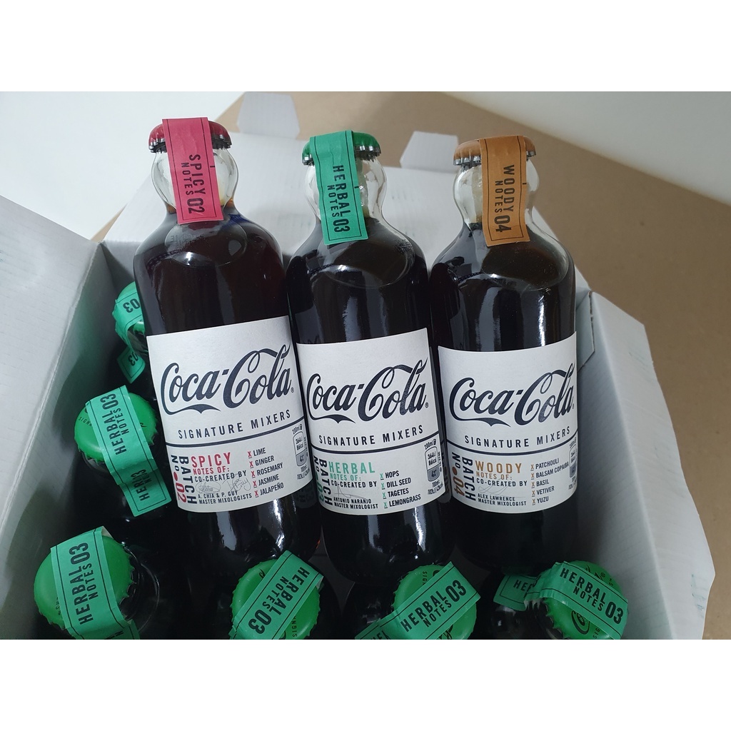COCACOLA SIGNATURE MIXERS 200ML Shopee Malaysia