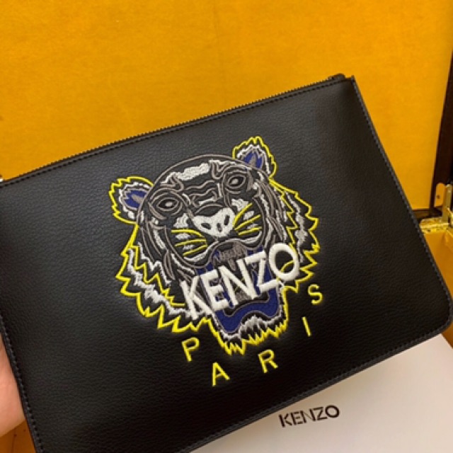 Kenzo clutch bag hotsell