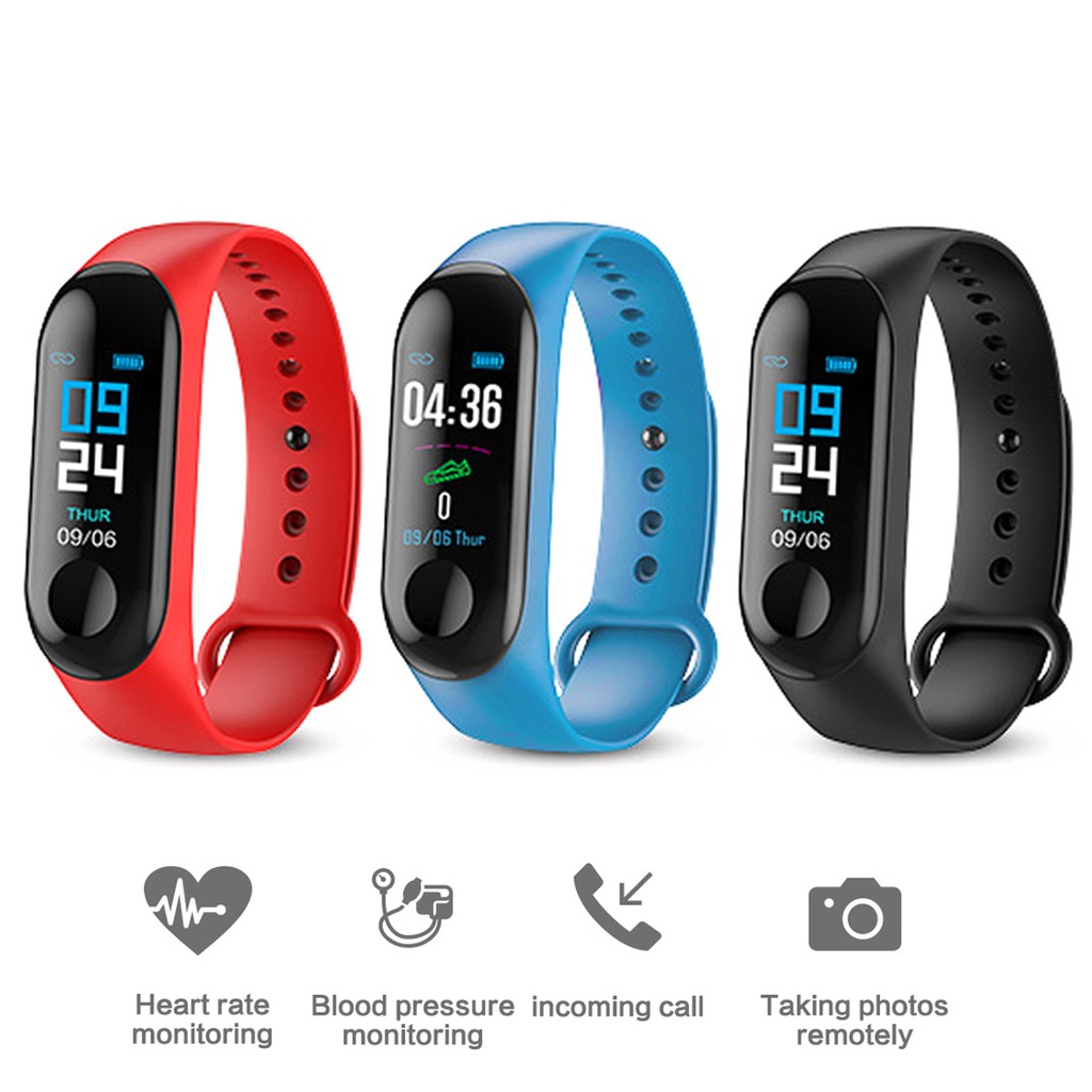 Mi band best sale 3 colour display