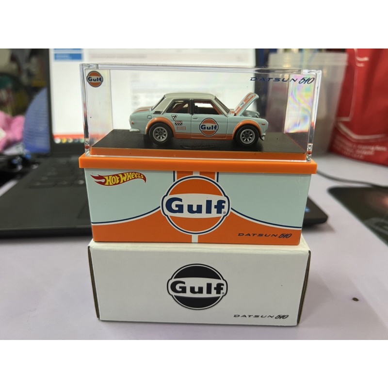 Hot Wheels RLC Exclusive Datsun 510 GULF - Édition Limitée Collection