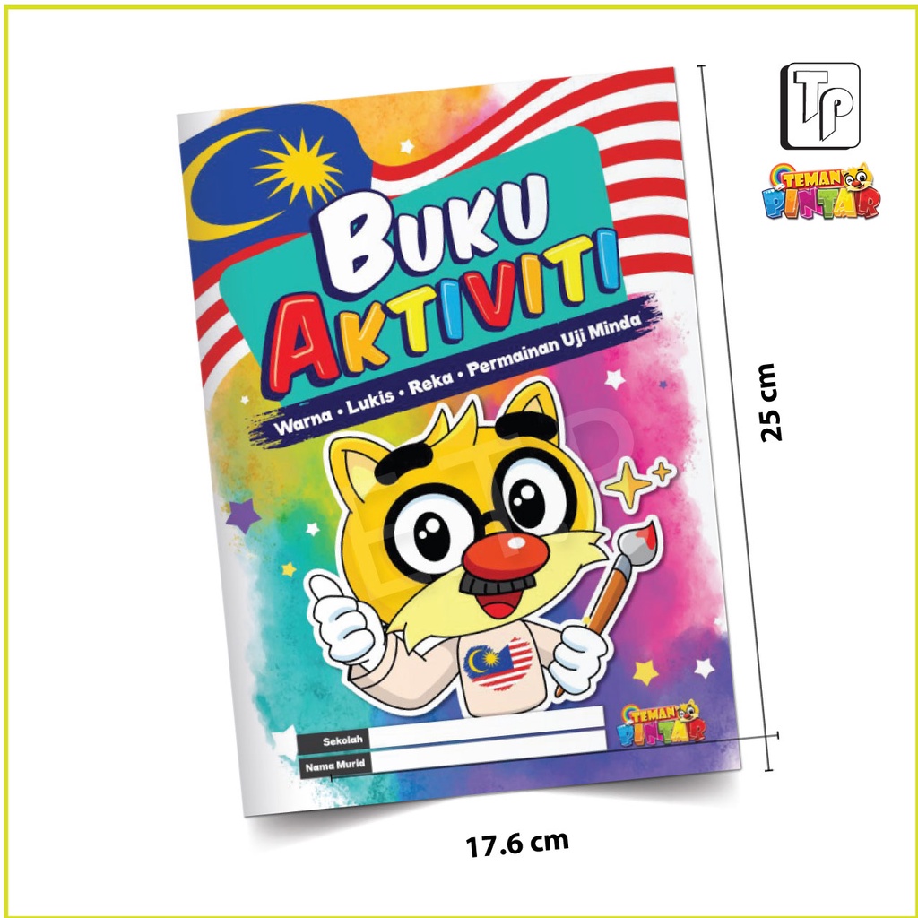 Buku Aktiviti Eksplorasi > Warna Lukis Reka Permainan Minda Cikgu ...