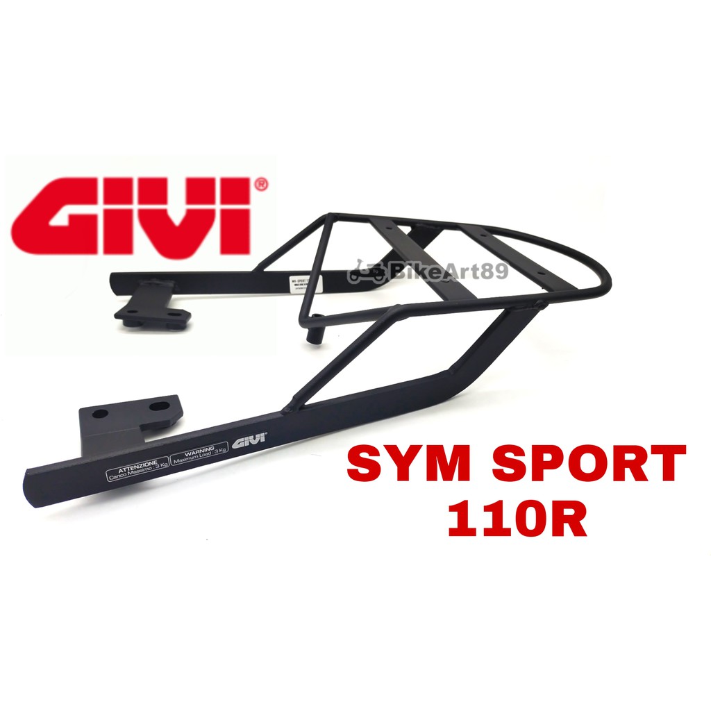 Monorack Givi Sm Sport 110R Sym Givi Monorack Advance Black Givi 100% ...