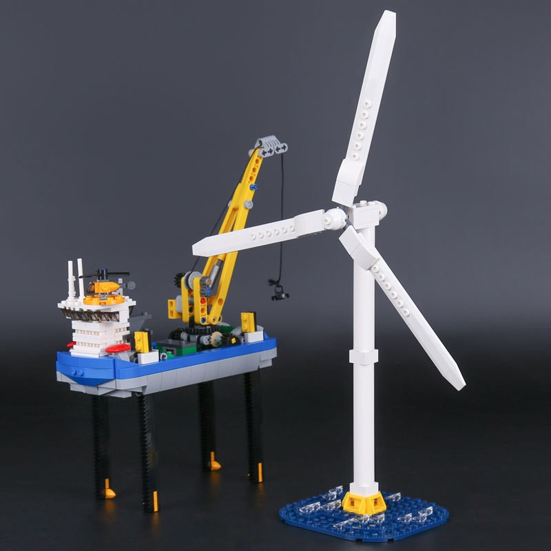 Compatible Lego 4002015 599pcs Lepin Ideas Riffgrund 1 Wind | Shopee Malaysia