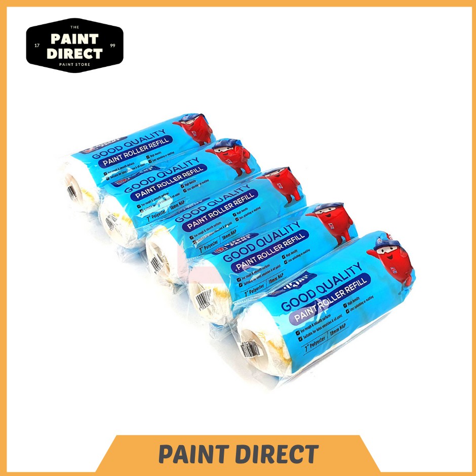 7" Nippon Paint Roller Refill Good Quality (Roller Cat Nippon Untuk ...