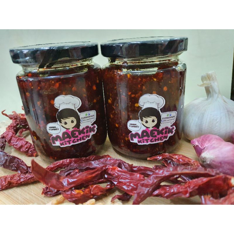 Thai chili paste น้ำพริกเผา Shopee Malaysia