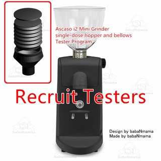 Ascaso i2 Mini Grinder single dose hopper and bellows Tester Program Shopee Malaysia