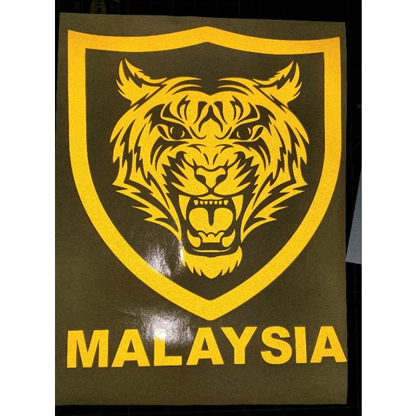 HARIMAU MALAYSIA STICKER CUTTING KERETA MOTO LORI | Shopee Malaysia