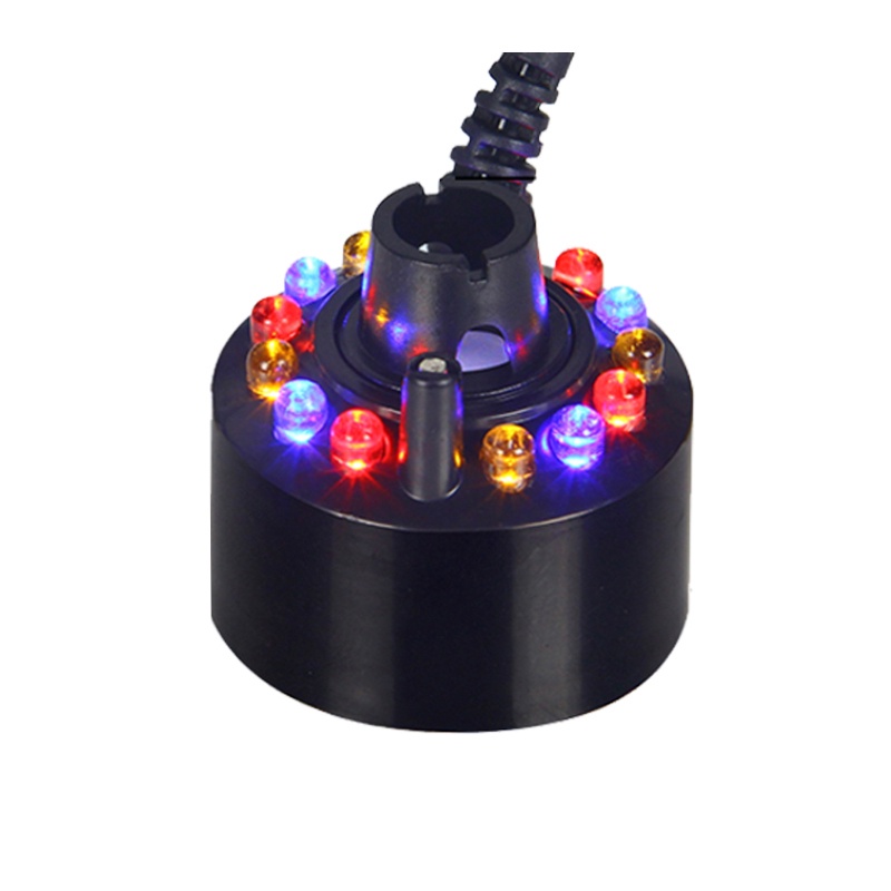 12 LED Ultrasonic Mist Maker Fogger Aquarium For Small Water Fountain