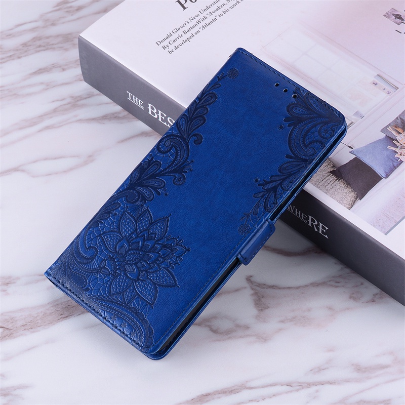 Lace Leather Flip Case For Oppo A79 A38 A18 A17 A17k A16 A16k A15 A15s A58 A78 A98 A57 A77 A57e