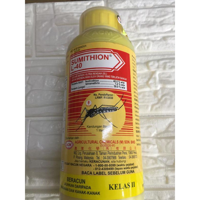 sumithion L-40 1 liter | Shopee Malaysia