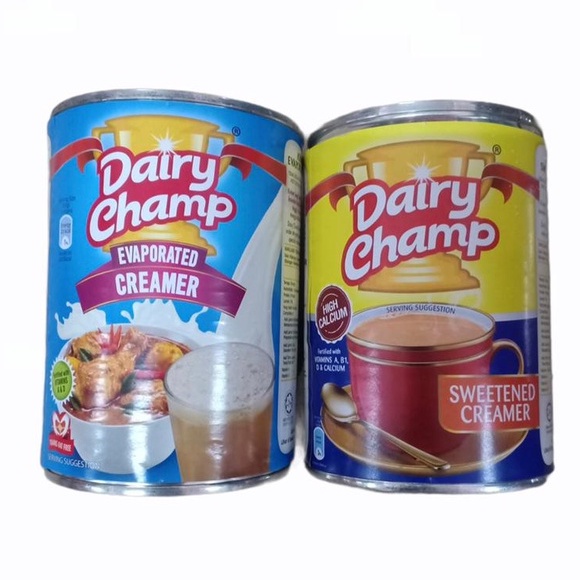 Dairy Champ Susu Cair / Susu Pekat Krimer manis 500g | Shopee Malaysia