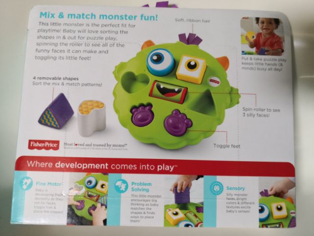Fisher price monster puzzle online